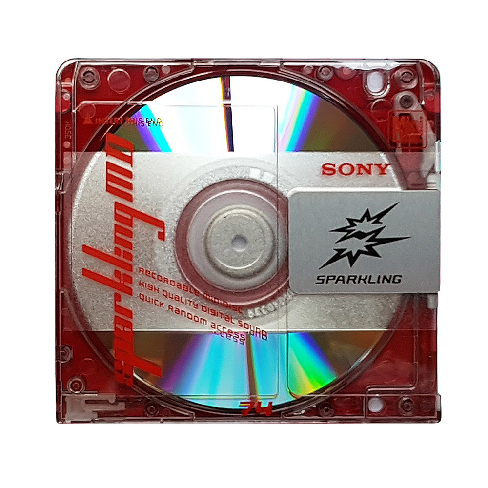 Sony Sparkling Japanonly MiniDisc 74 minutes Retro Style Media