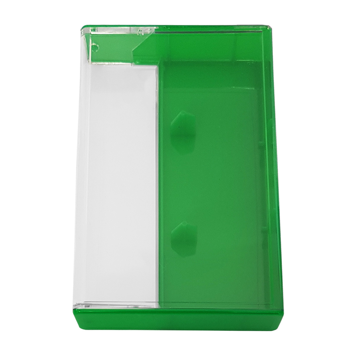 Green single cassette case - Retro Style Media