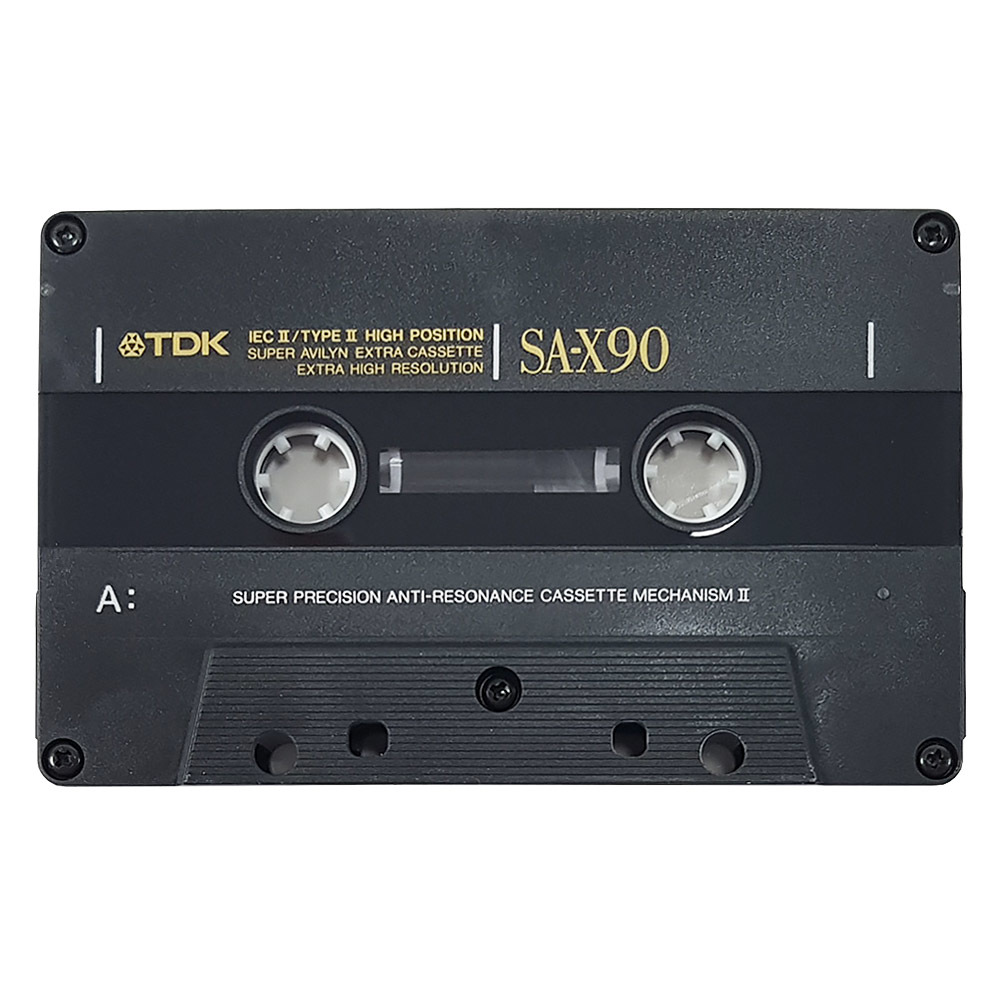 Tdk Sa X Chrome Blank Audio Cassette Tapes Retro Style Media